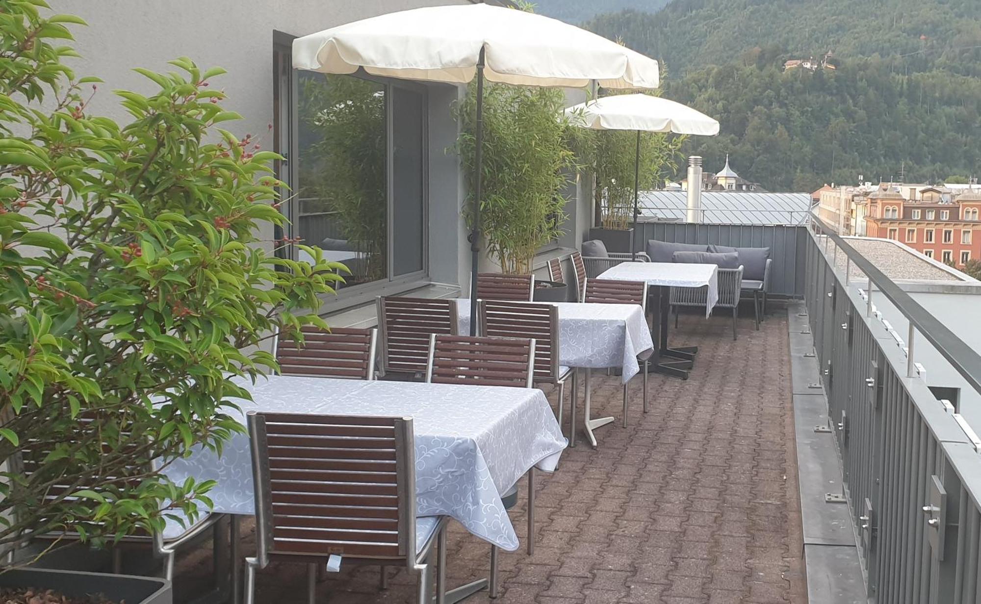 Hotel Merkur - West Station Interlaken Exteriér fotografie